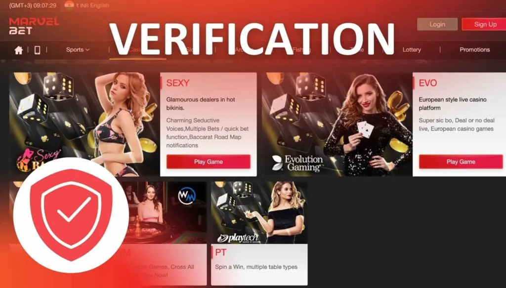 Marvelbet India online casino Account Verification guide