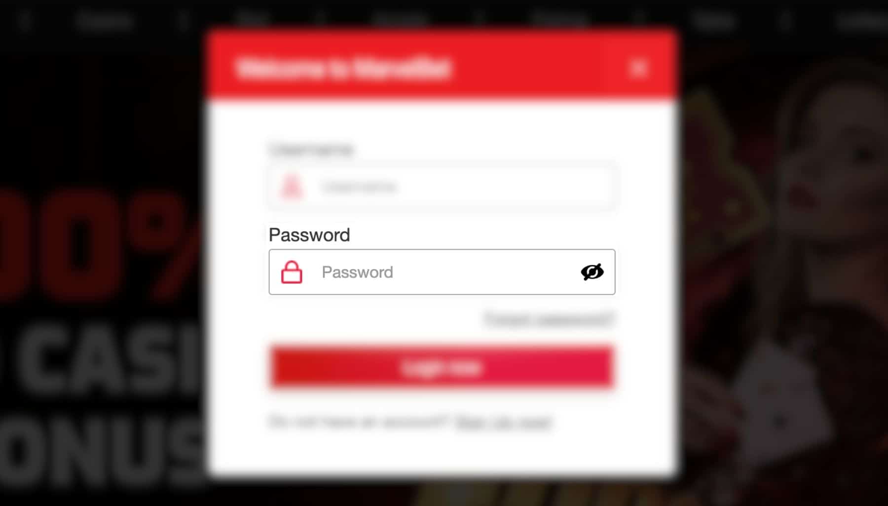 Marvelbet India Enter Your Password