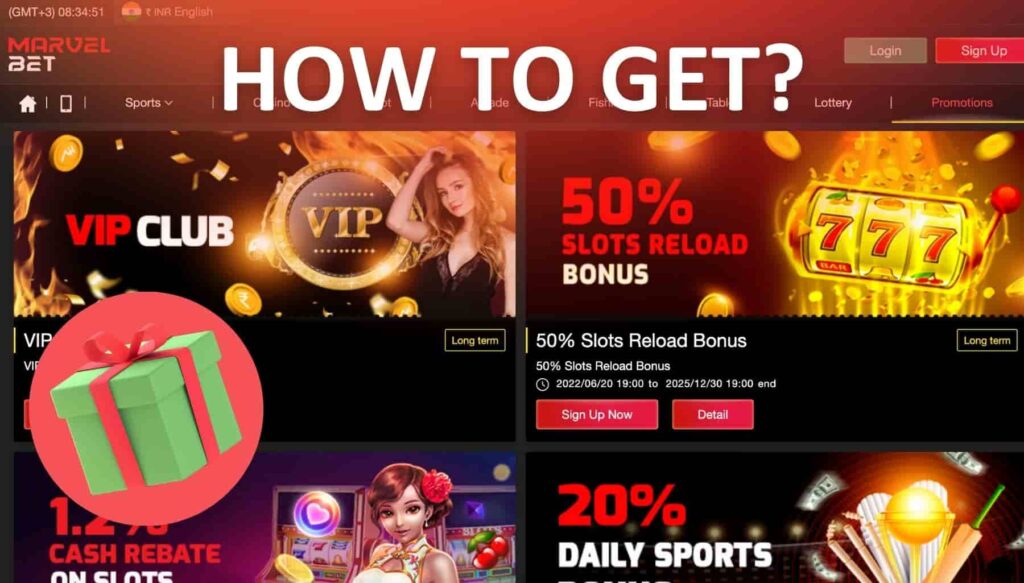 How to Get Marvelbet India gambling Bonus
