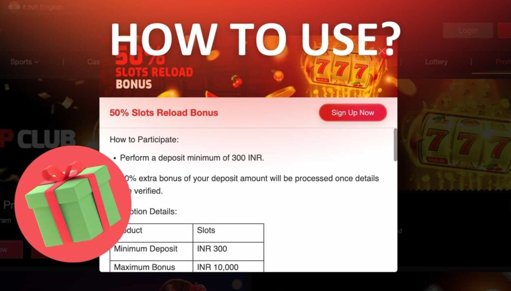 How to Use bonus at Marvelbet India website