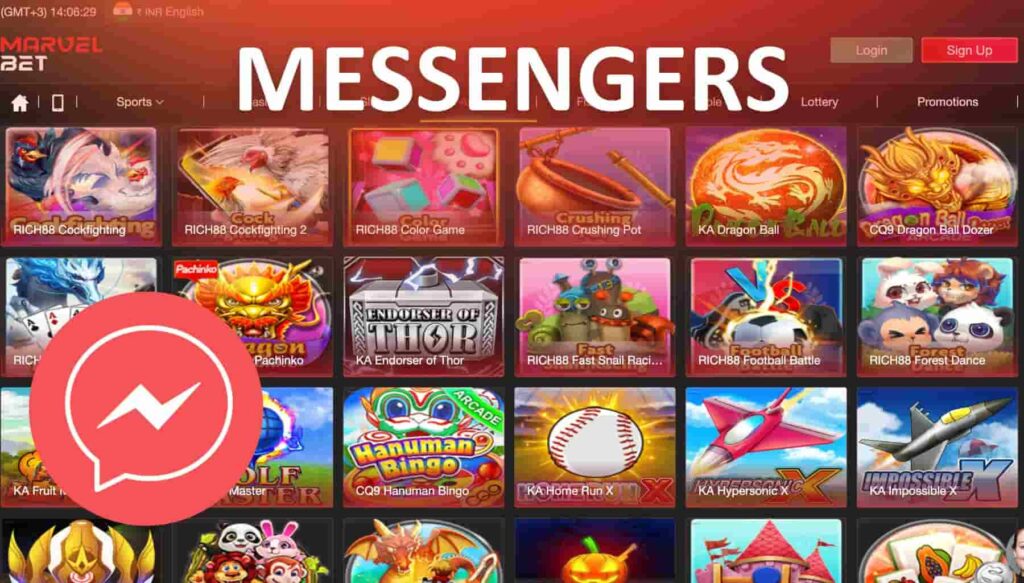 Marvelbet India messengers information